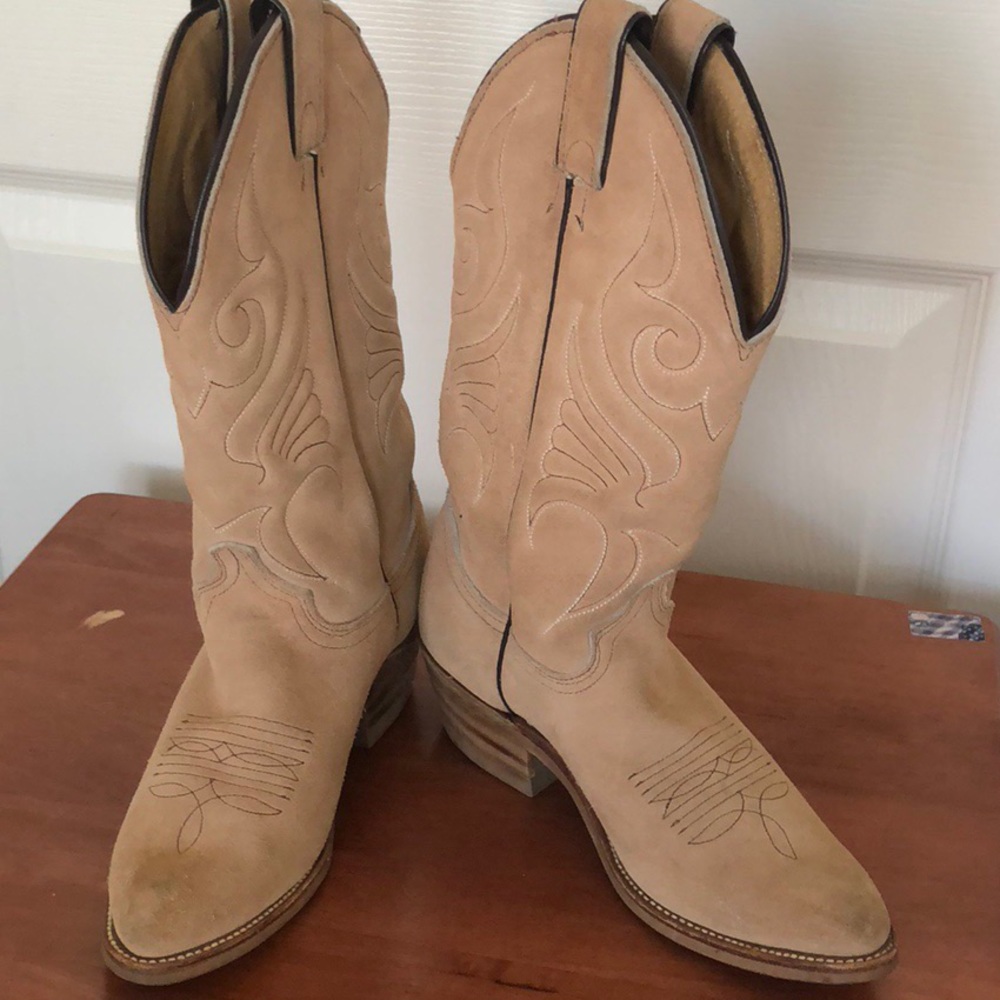 Abilene Suede Cowboy 🤠 Boots 👢